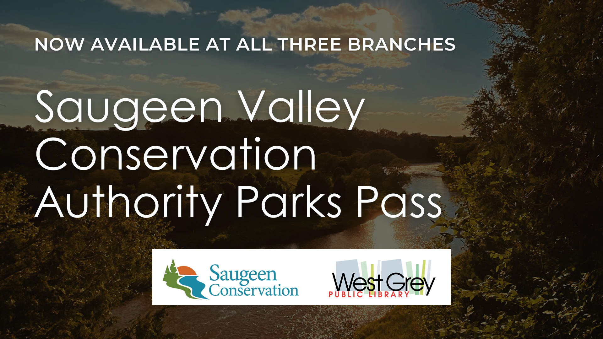 Day Use Parks Passes Saugeen Saugeen Valley Conservation Authority
