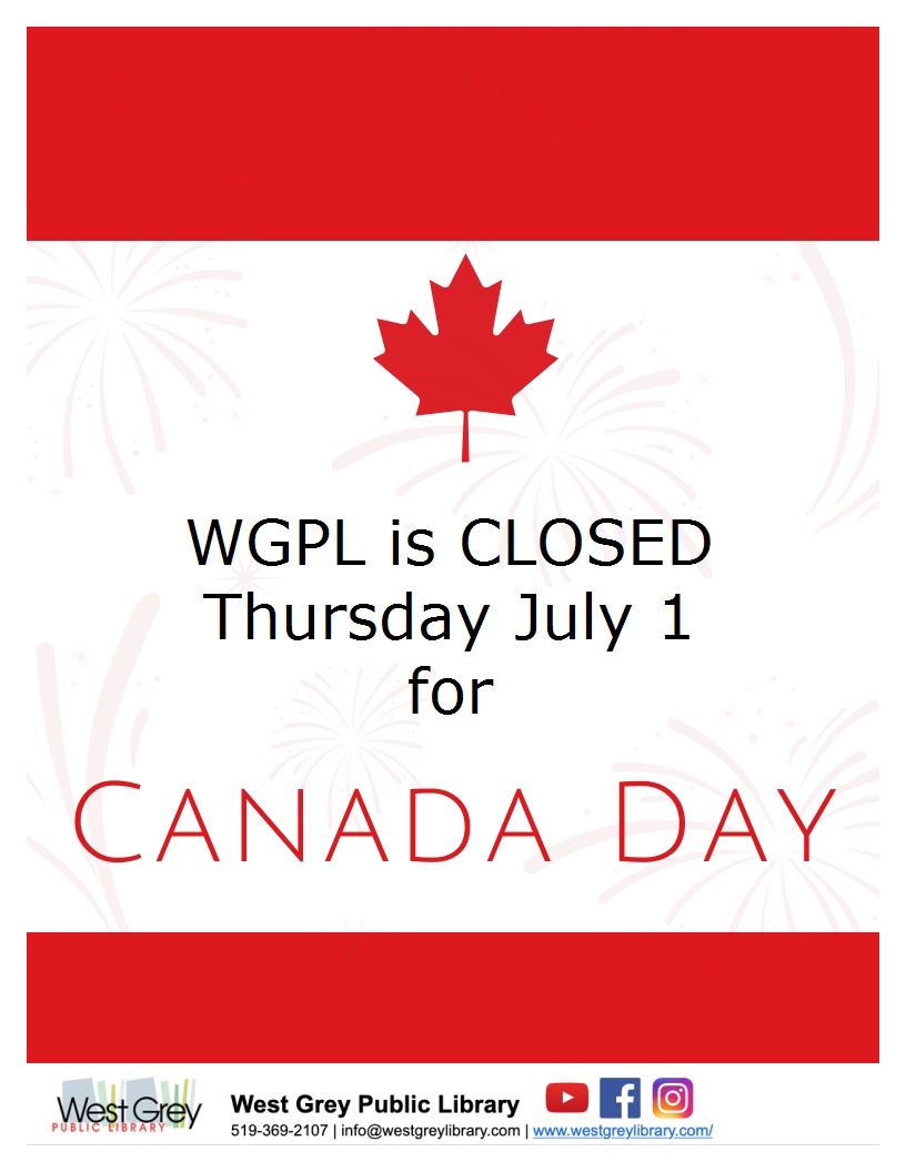 Canada Day Closure 