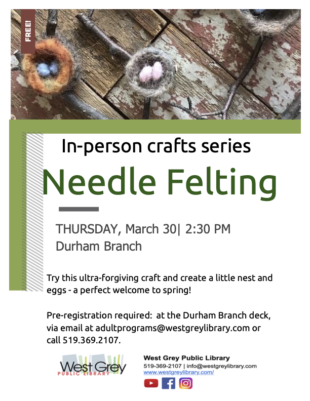 Needle felting